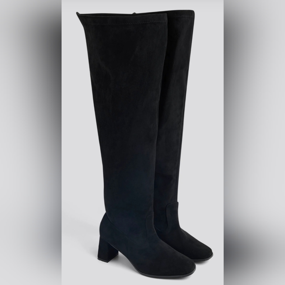 Faux Suede Boots Size 12wide, 13wide and 14wide!!!